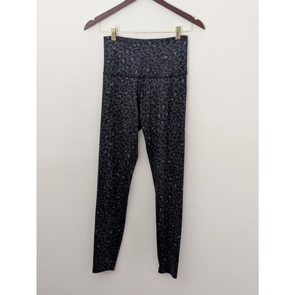 ​Beyond Yoga Lux High Waisted Midi Leggings - Black Leopard Print - Medium - Picture 2 of 9